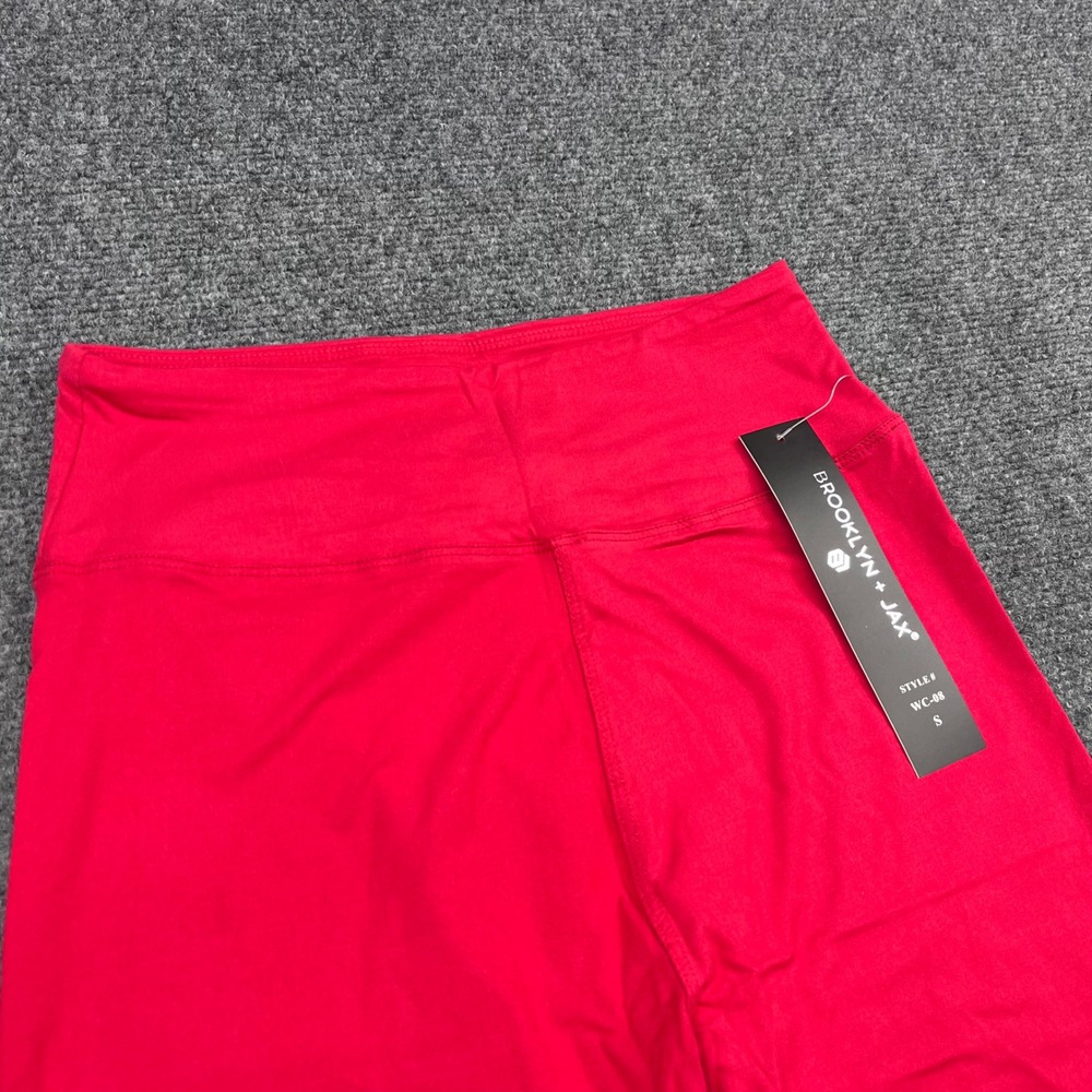 Brooklyn + Jax Active Yoga Workout Pink Capri Leggings